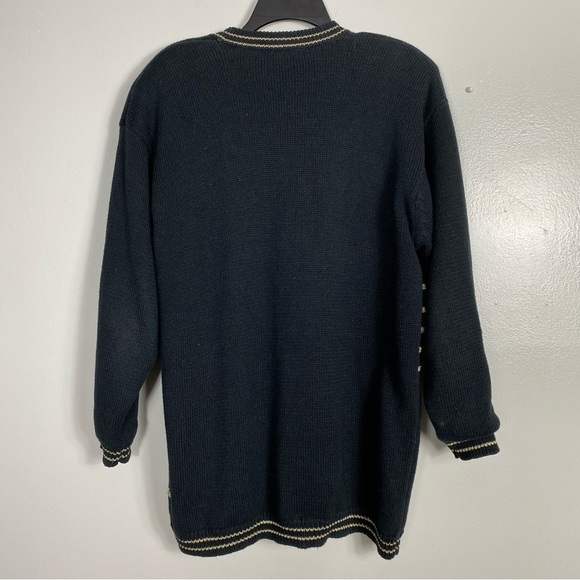 I.B. Diffusion floral symphony cardigan sweater circa 1990s - Picture 2 of 11